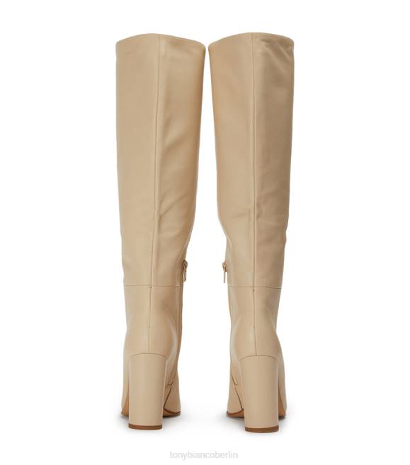 kniehohe Stiefel| de Tony Bianco Frauen Boss-Kalbsstiefel Vanille Venedig 4624434
